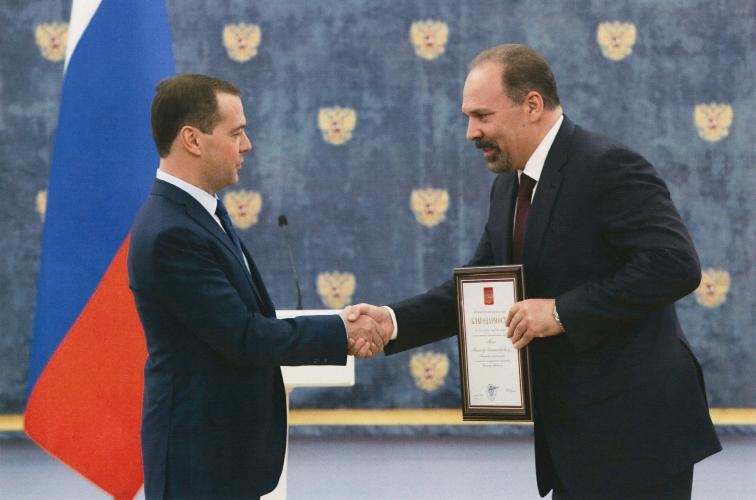 Дмитрий Медведев и Михаил Мень