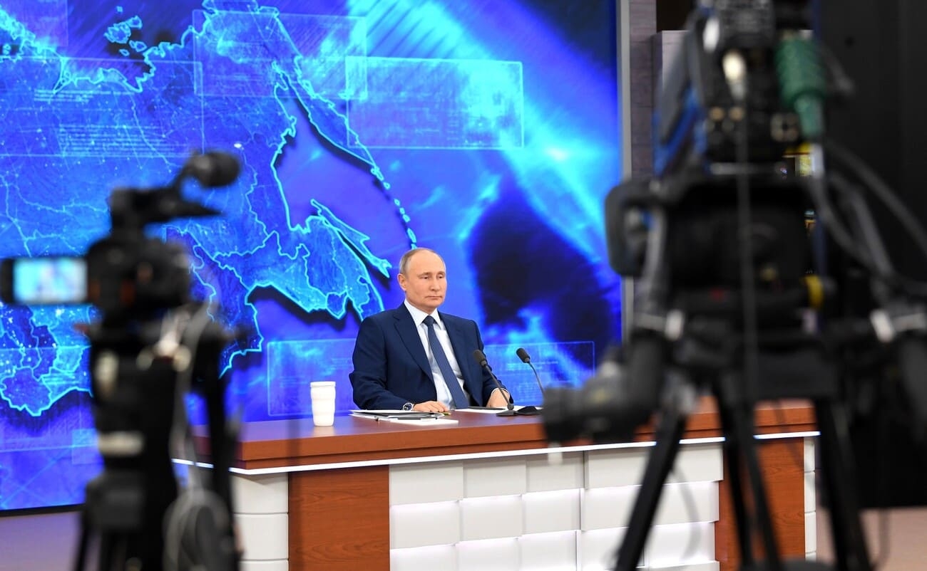 Пресс-конференция Владимира Путина прямая линия