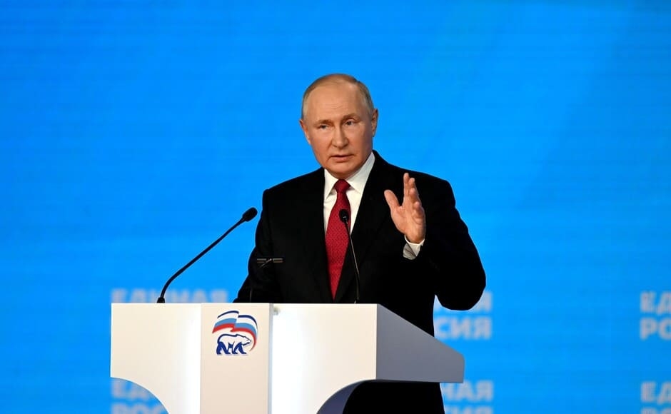 Единая Россия Путин