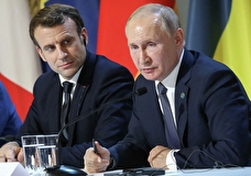 Путин и Макрон обменялись мнениями о ситуации на Украине