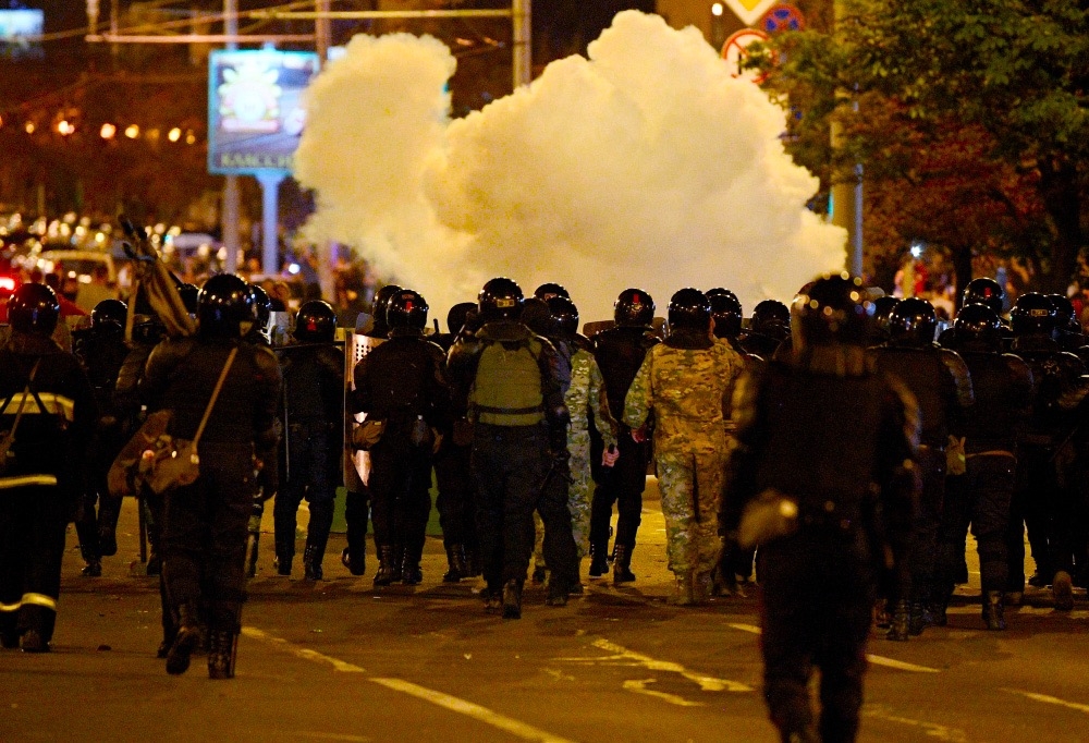 Протесты в Минске. Фоторепортаж