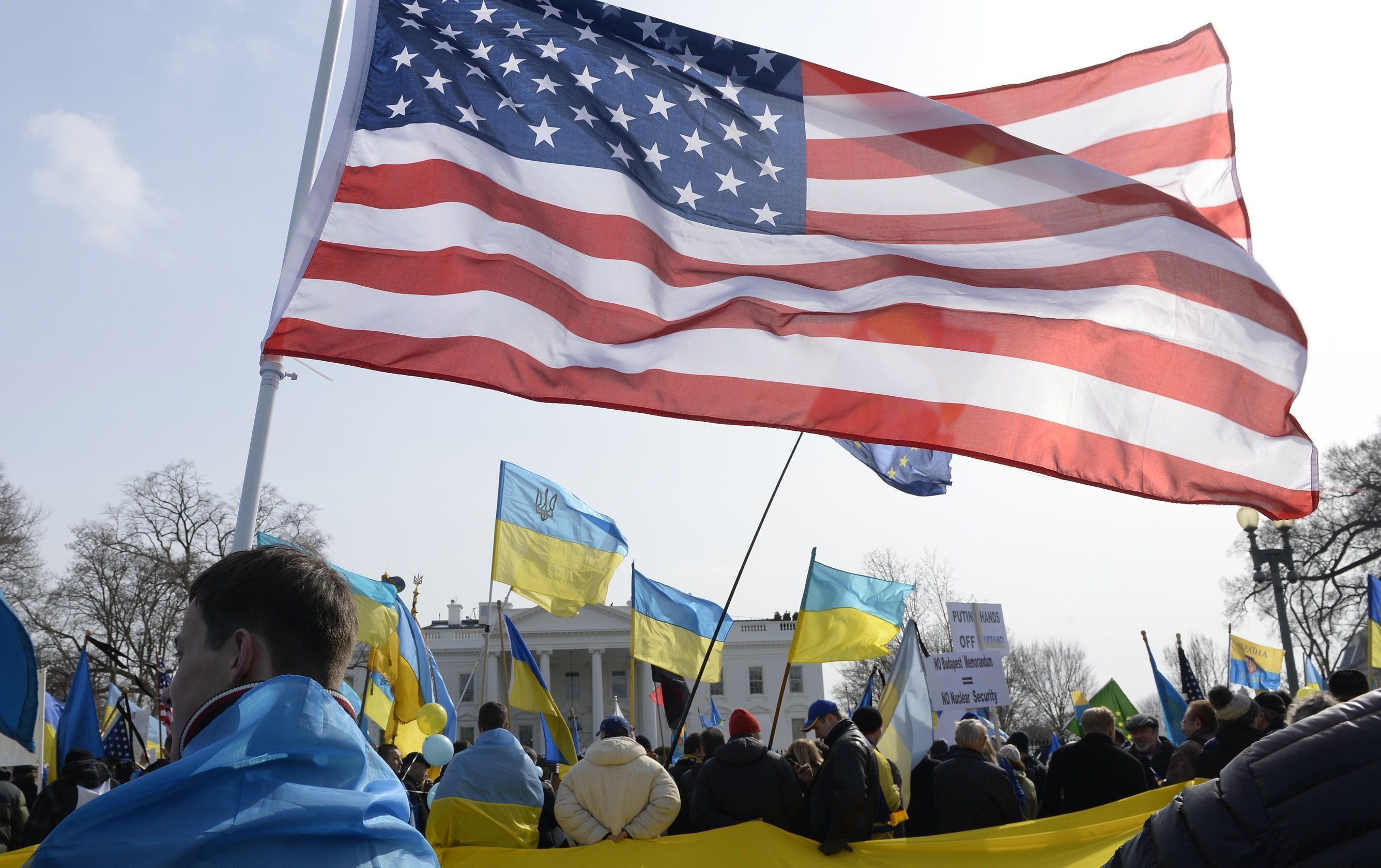 О чем говорят украинцы сегодня. Флаги США на Майдане 2014. Флаги США на Майдане в Киеве 2014. Флаги ЕС США на Майдане. Американский флаг в Украине.